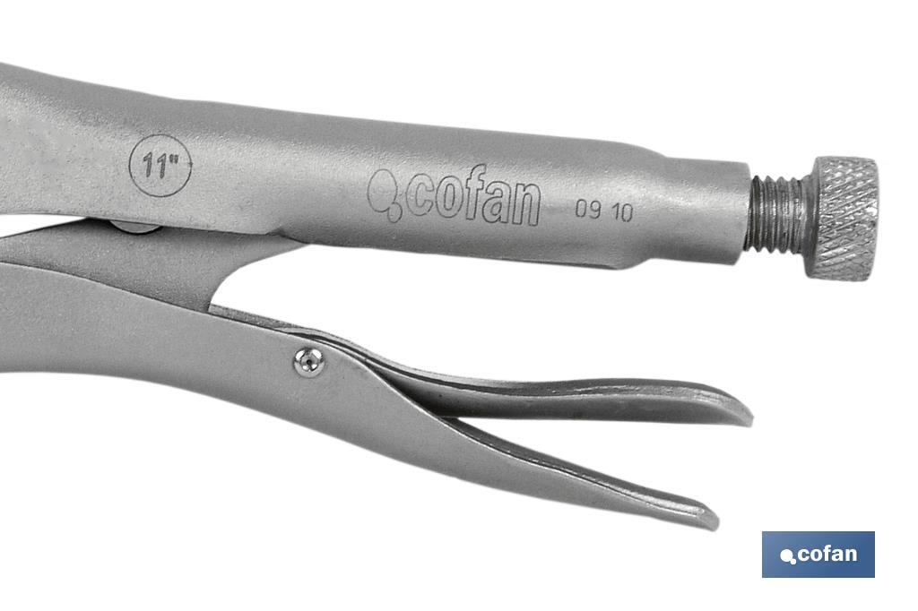 C-Form Gripzange mit beweglichen Backen - Cofan