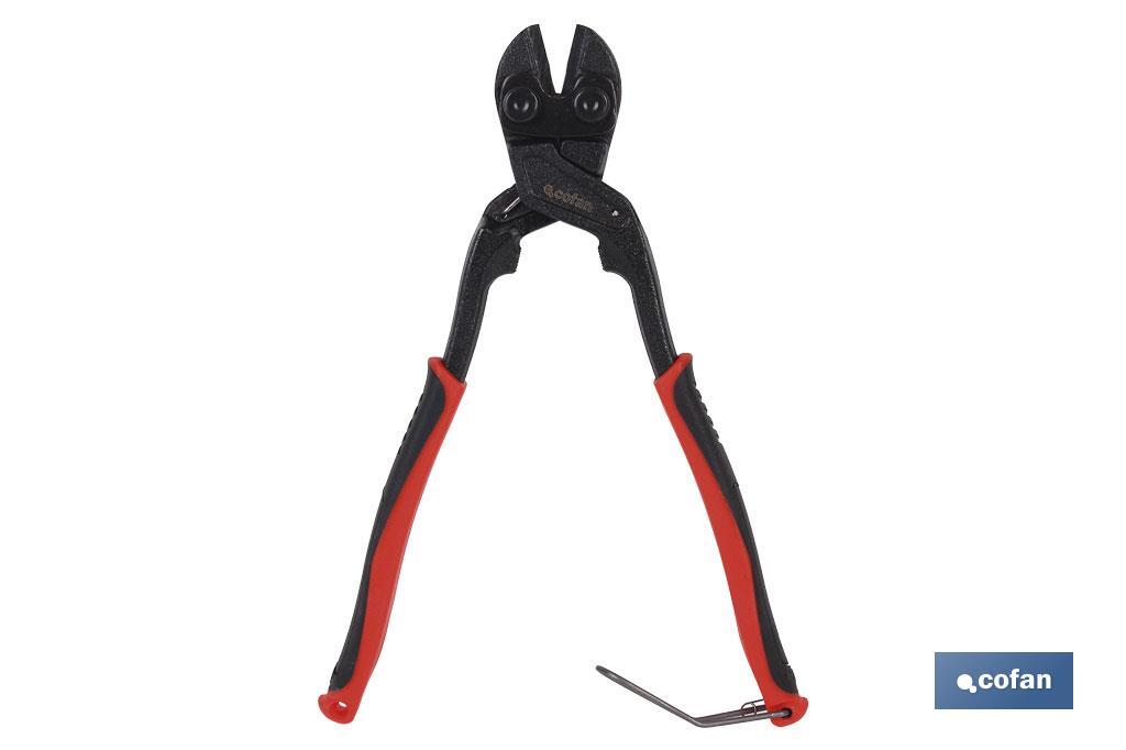 Mini bolt cutter with central blade adjustment | Mini bolt cutter | Length: 205mm - Cofan