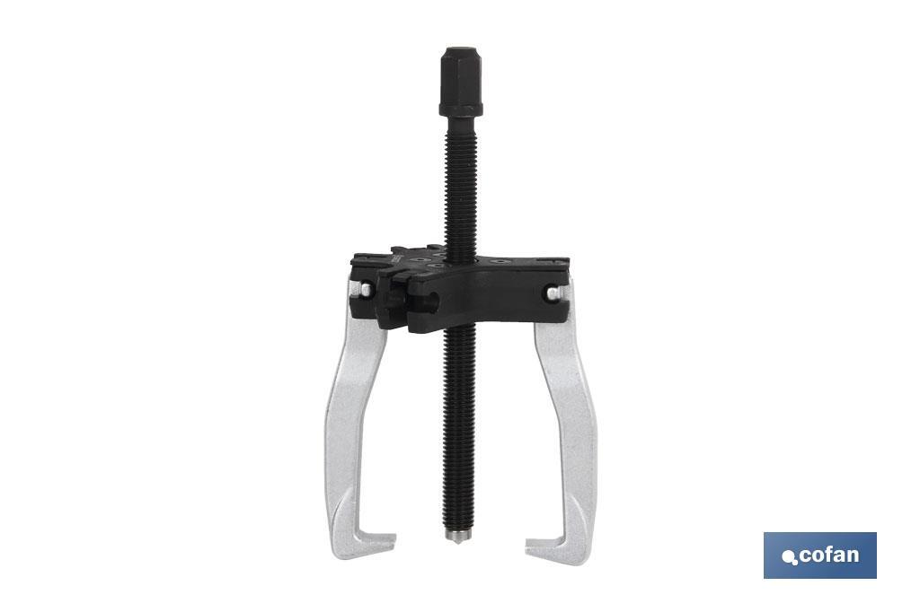 Extractor de carraca de 2 y 3 garras articuladas | 2 posiciones | 2 - 5 - 7 Toneladas - Cofan