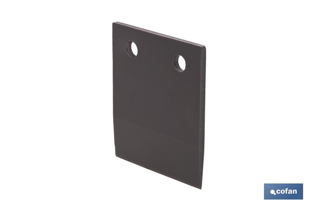 Recambio de cuchilla para tijeras cortatubos multicapa | Material: acero inoxidable | Recubrimiento PTFE | Medidas: 145 x 80 x 1 mm - Cofan
