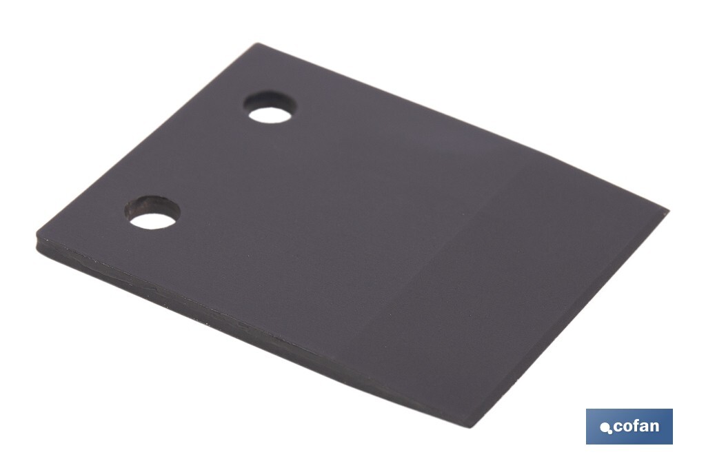 Recambio de cuchilla para tijeras cortatubos multicapa | Material: acero inoxidable | Recubrimiento PTFE | Medidas: 145 x 80 x 1 mm - Cofan