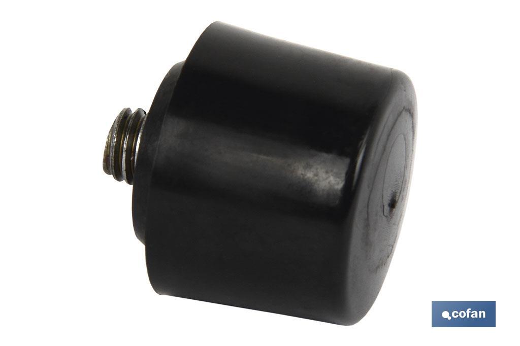 Recambio Martillo Nylon/Poliuretano |Color Blanco o Negro | Medidas Ø 28, 35, 45 mm - Cofan