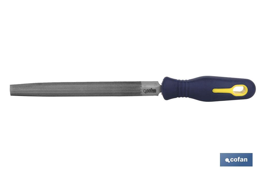 Half-round file | Replaceable and ergonomic handles | Available in various sizes, models and thicknesses - Cofan