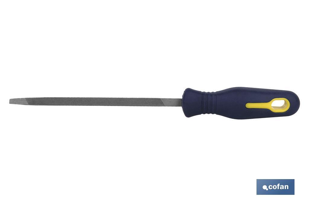 Extra-slim taper file | Dead smooth model | Available in two sizes | Replaceable and ergonomic handle - Cofan