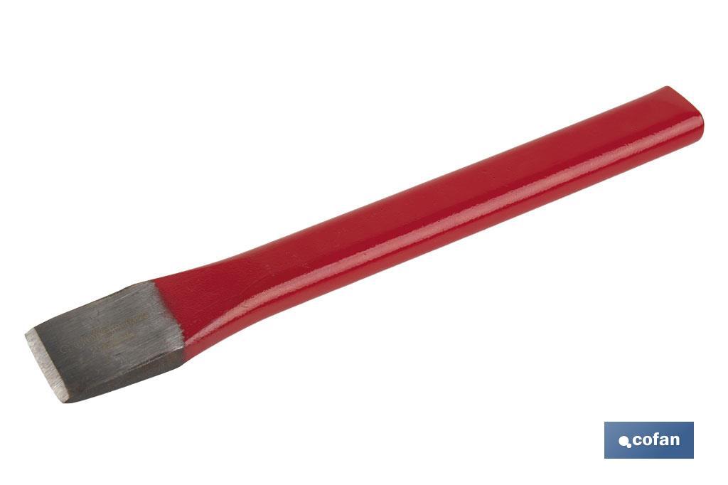 Flat chisel for sheetmetal workers | Extra slim chisel | Size: 20 x 200mm | Steel - Cofan