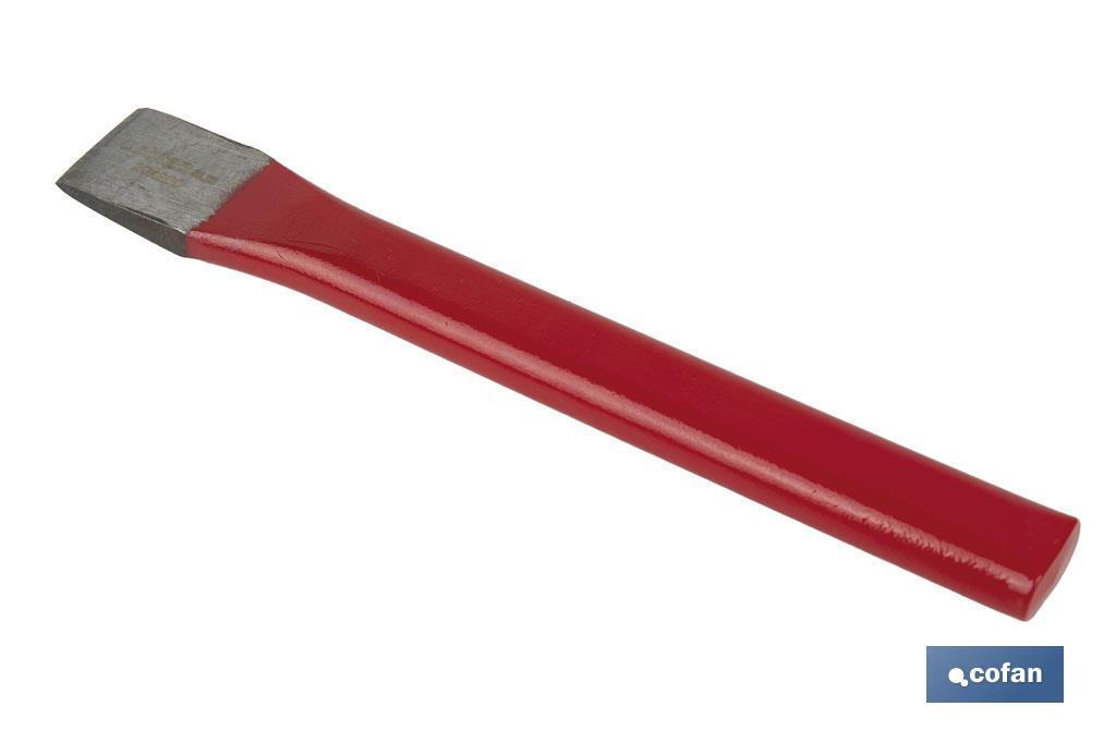 Flat chisel for sheetmetal workers | Extra slim chisel | Size: 20 x 200mm | Steel - Cofan