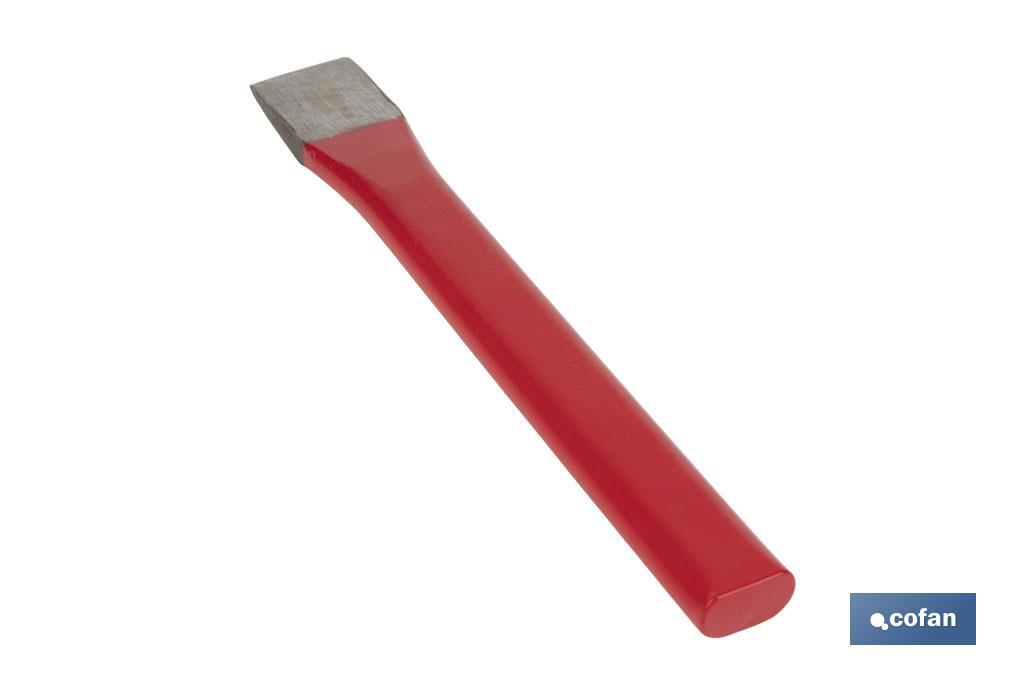 Flat chisel for sheetmetal workers | Extra slim chisel | Size: 20 x 200mm | Steel - Cofan