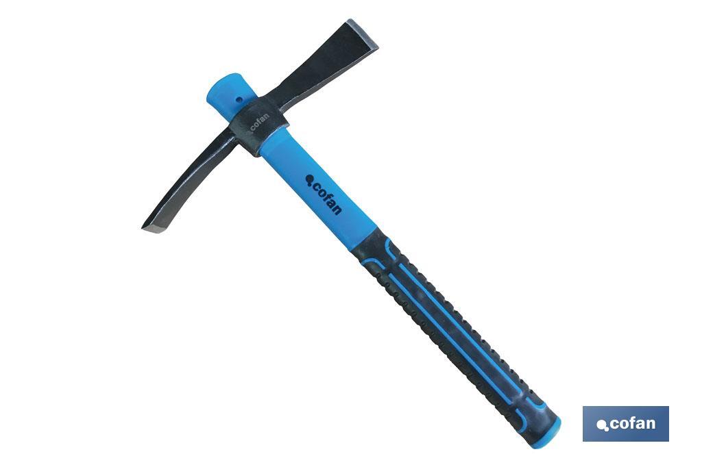 Pick or pickaxe | Fibreglass handle | Weight: 500g - Cofan