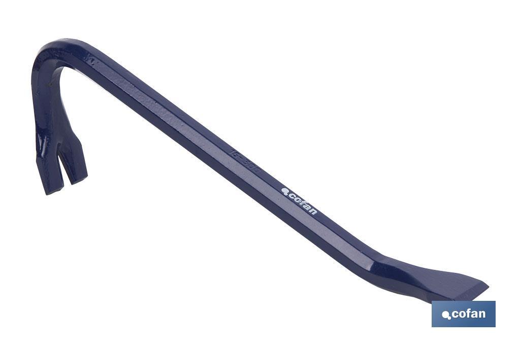 Palanca de encofrador | Varias medidas disponibles | Color azul | Fabricado en acero forjado - Cofan