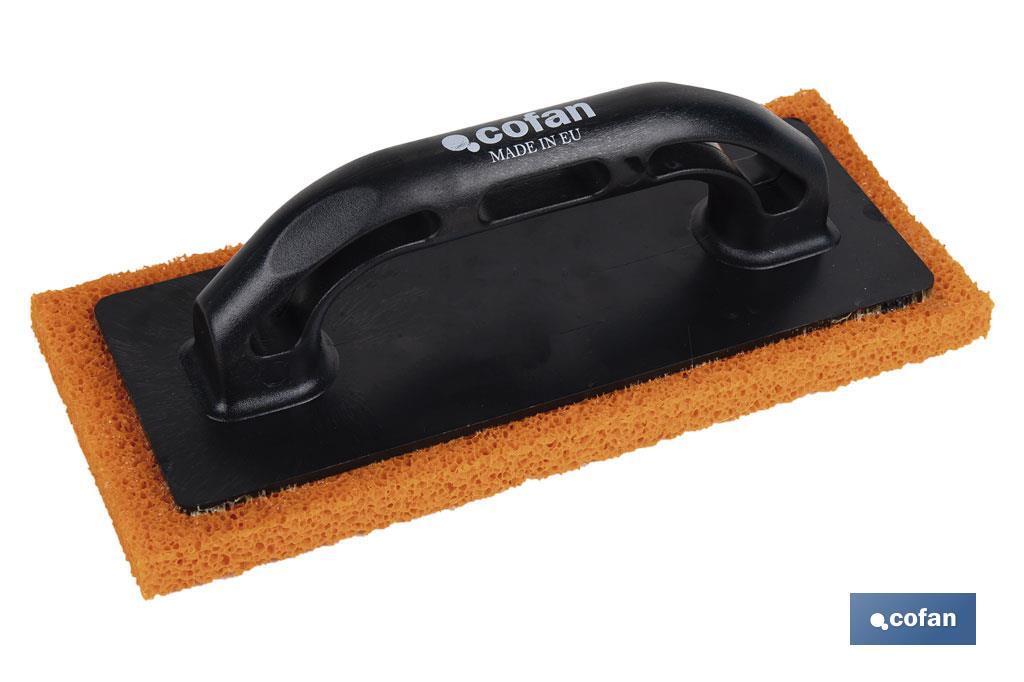 Thick sponge float | Available in different sizes | Fibreglass handle - Cofan