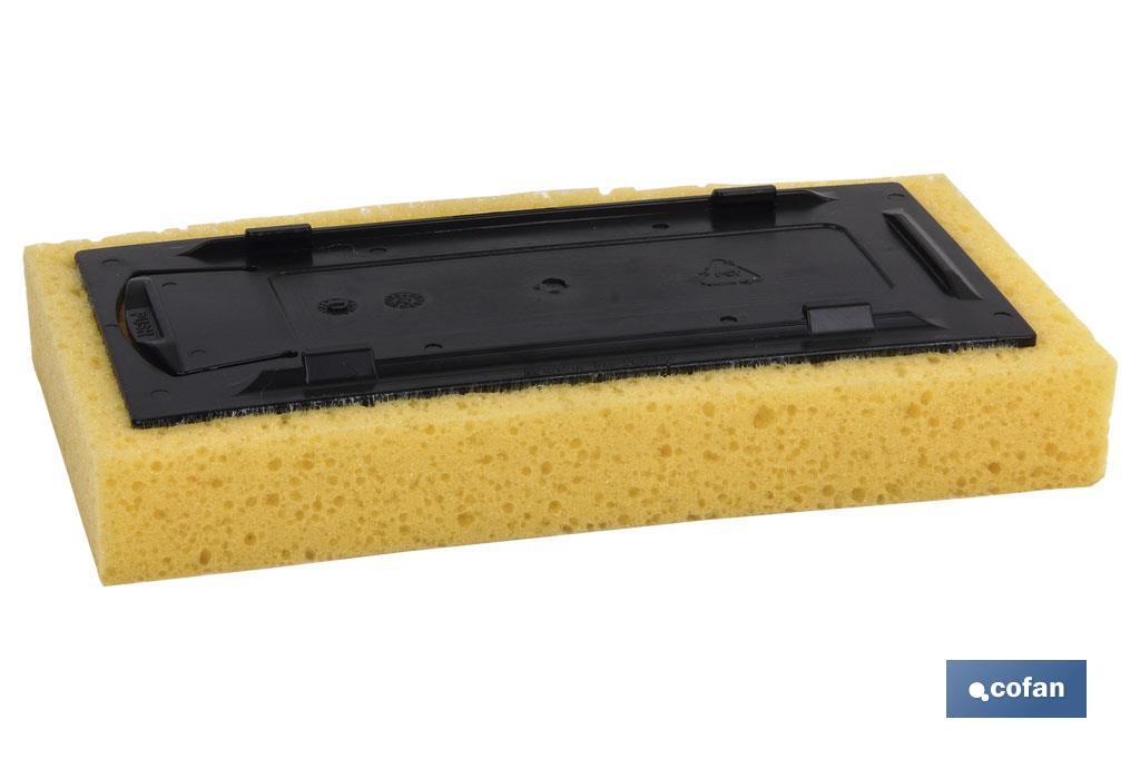 Spare part for sponge float | Suitable for cleaning tiles | Size: 280 x 140 x 30mm - Cofan