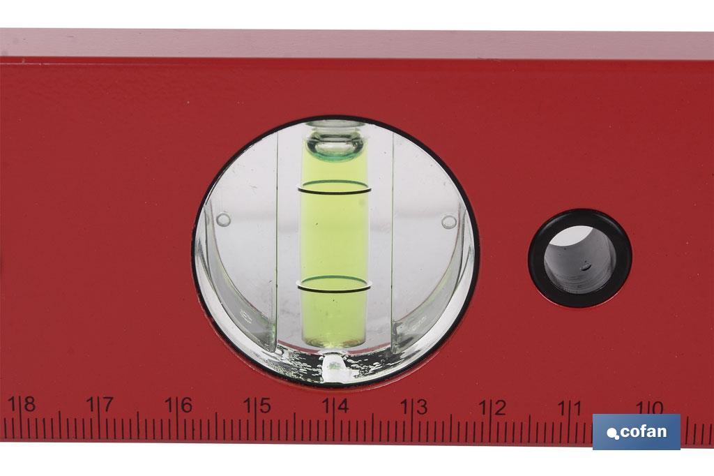 Professional aluminium spirit level - Cofan