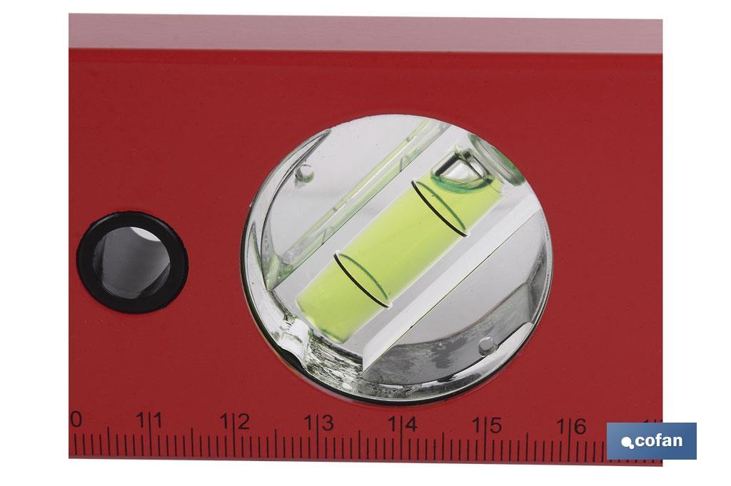 Professional aluminium spirit level - Cofan