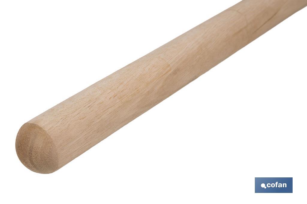 Mango de repuesto para vineta | Material: madera | Ideal para agricultura y jardinería | Medidas: 50 x Ø2,6 cm - Cofan