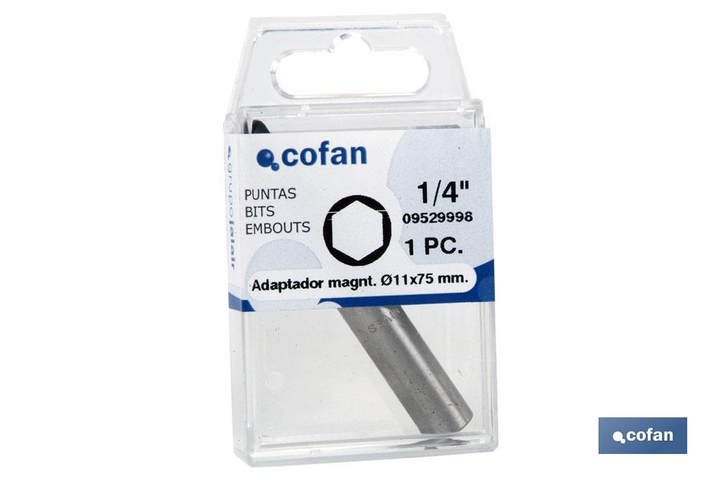 Bit adapter for magnetic drills - Cofan