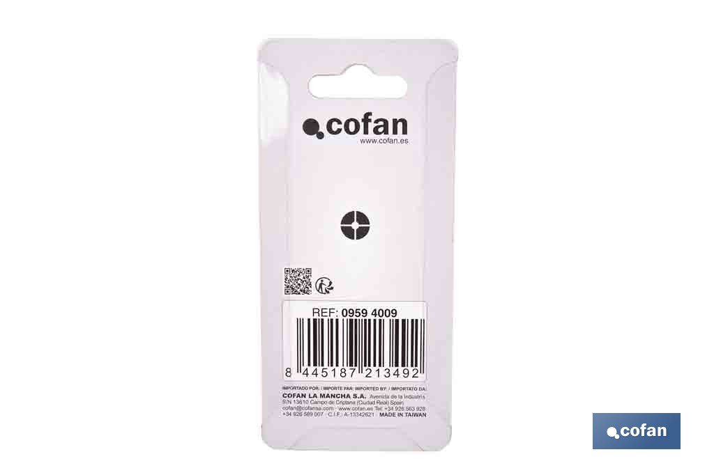 Set de dos Puntas para destornillador | Modelo PH-2 de 1/4" | Incluye corona magnética - Cofan