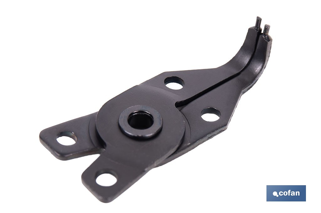 Pliers with interchangeable heads | Includes 4 different multifunctional heads | Length: 256mm - Cofan