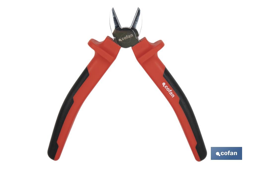 Diagonal pliers | Insulated pliers for better safety | Size: 160mm - Cofan