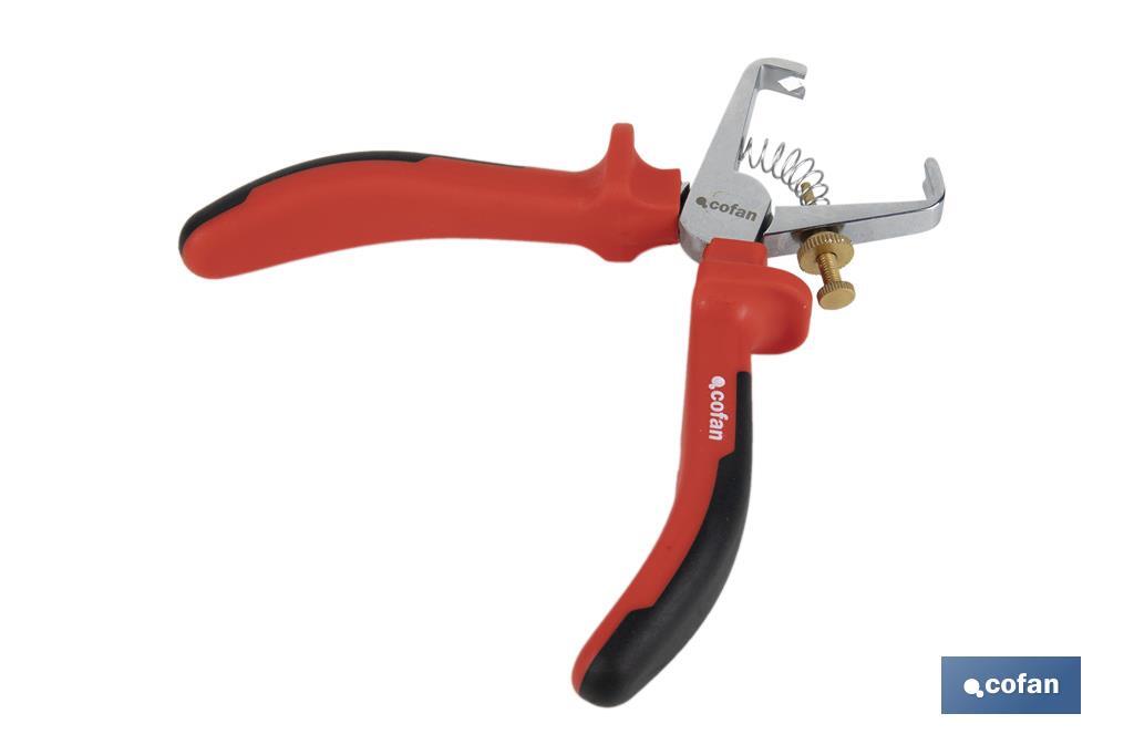 Hose clamp pliers | Insulated pliers for better safety | Size: 160mm - Cofan