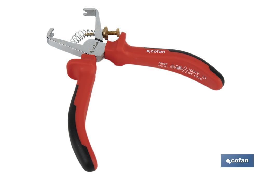 Hose clamp pliers | Insulated pliers for better safety | Size: 160mm - Cofan