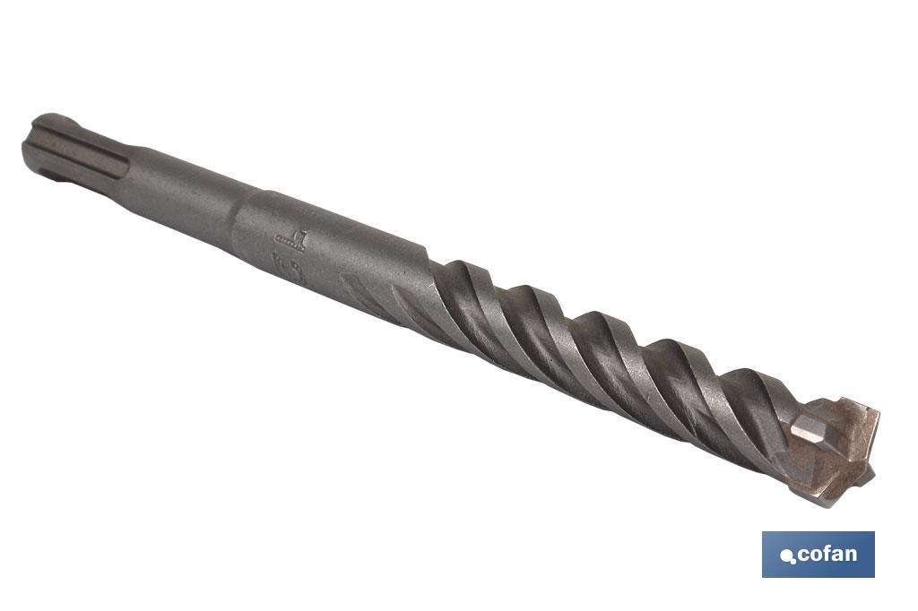 Rotary hammer drill bit with SDS PLUS shank - Cofan