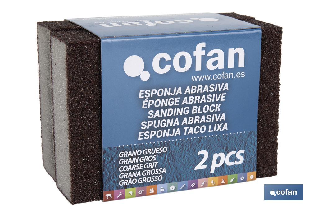 Sanding sponge "Coarse Grain" - Cofan