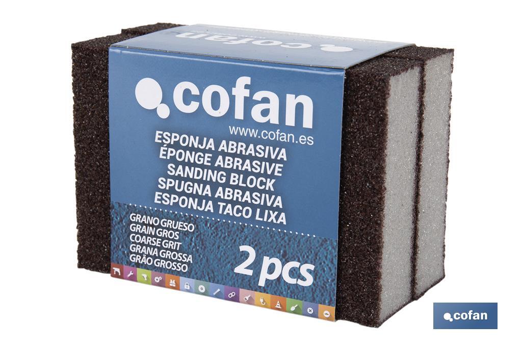 Sanding sponge "Coarse Grain" - Cofan