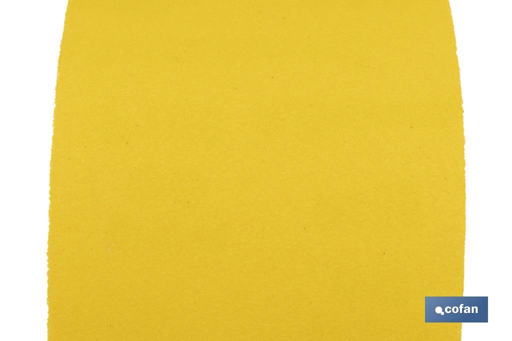 Rolo lixa de papel "Amarelo" - Cofan