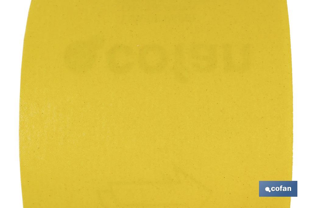 Rollo Lija Papel "Amarillo" - Cofan