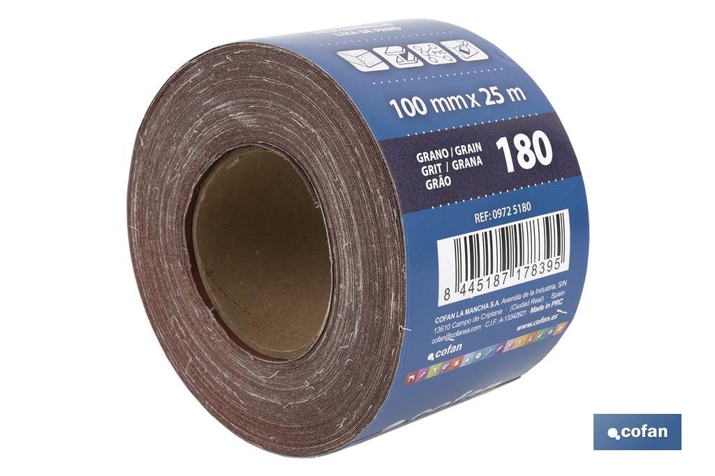 Roll of abrasive cloth    - Cofan