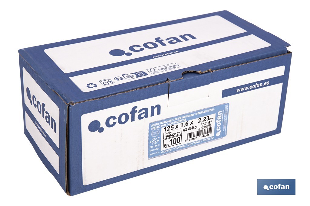 Gama estándar "línea azul" - Cofan