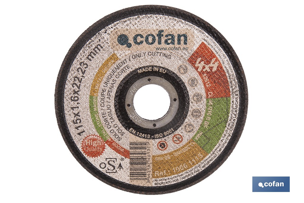 4x4 Cutting Discs - Cofan