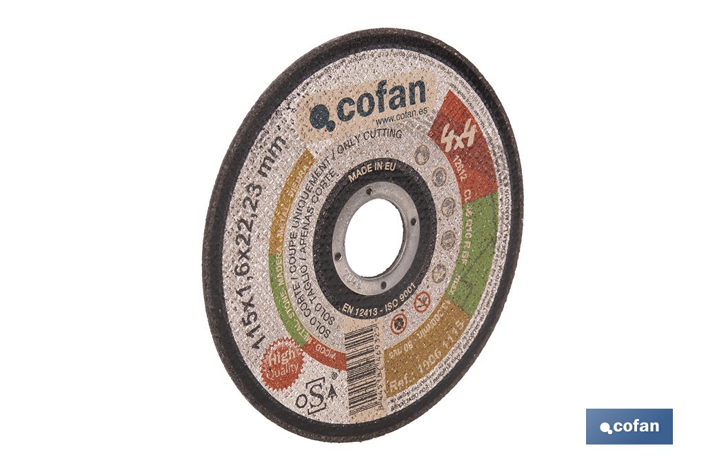 4x4 Cutting Discs - Cofan
