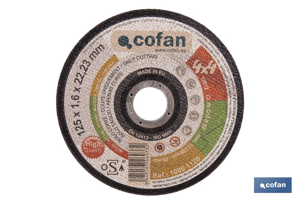 4x4 Cutting Discs - Cofan