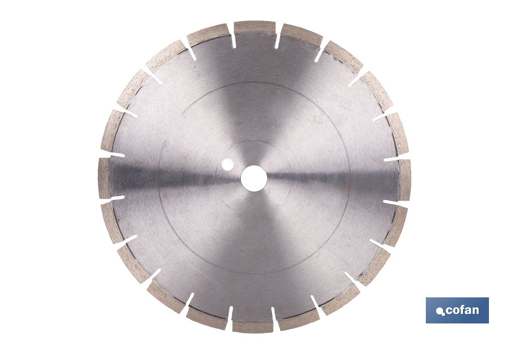 Silent segmented diamond disc - Cofan