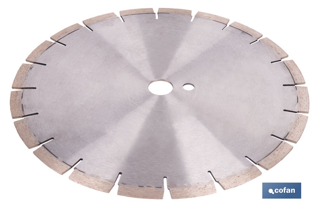 Silent segmented diamond disc - Cofan