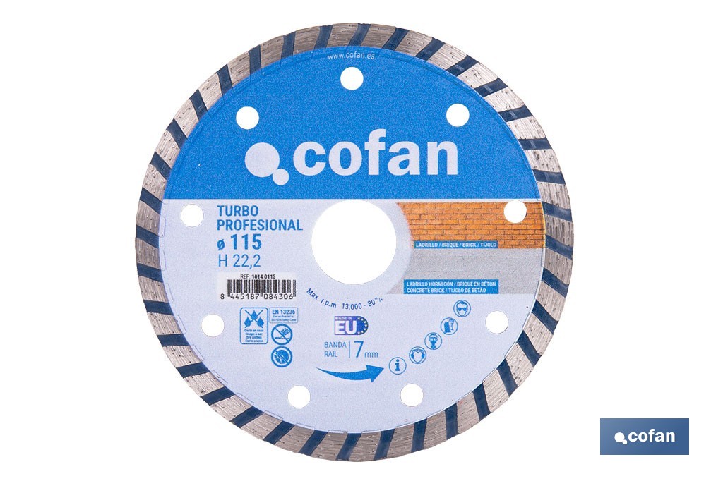Disques de diamant - Cofan