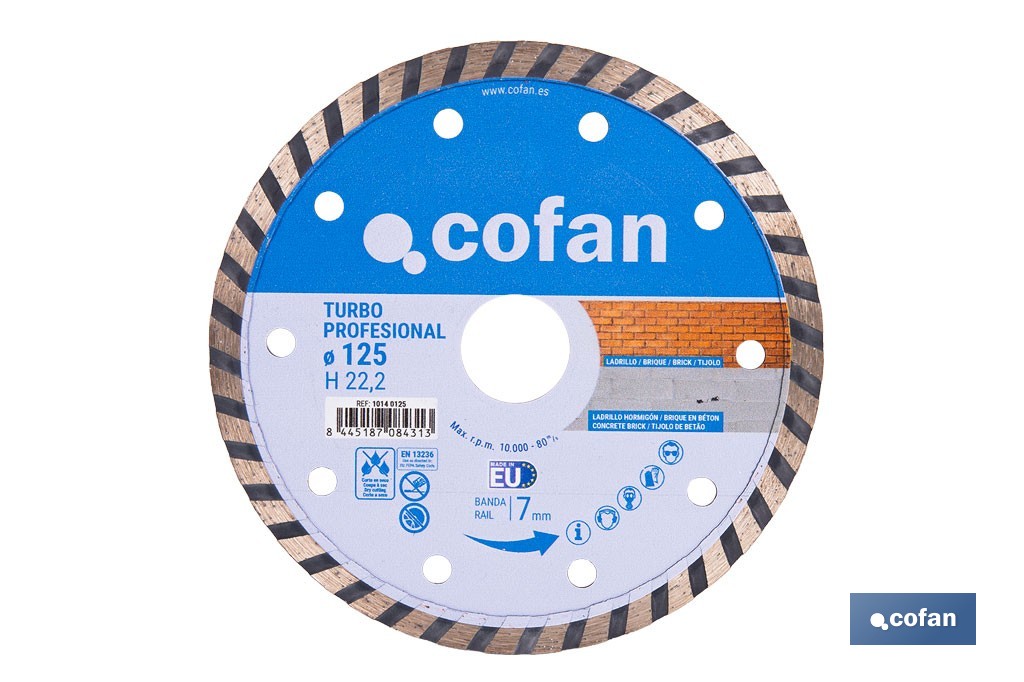 Disques de diamant - Cofan