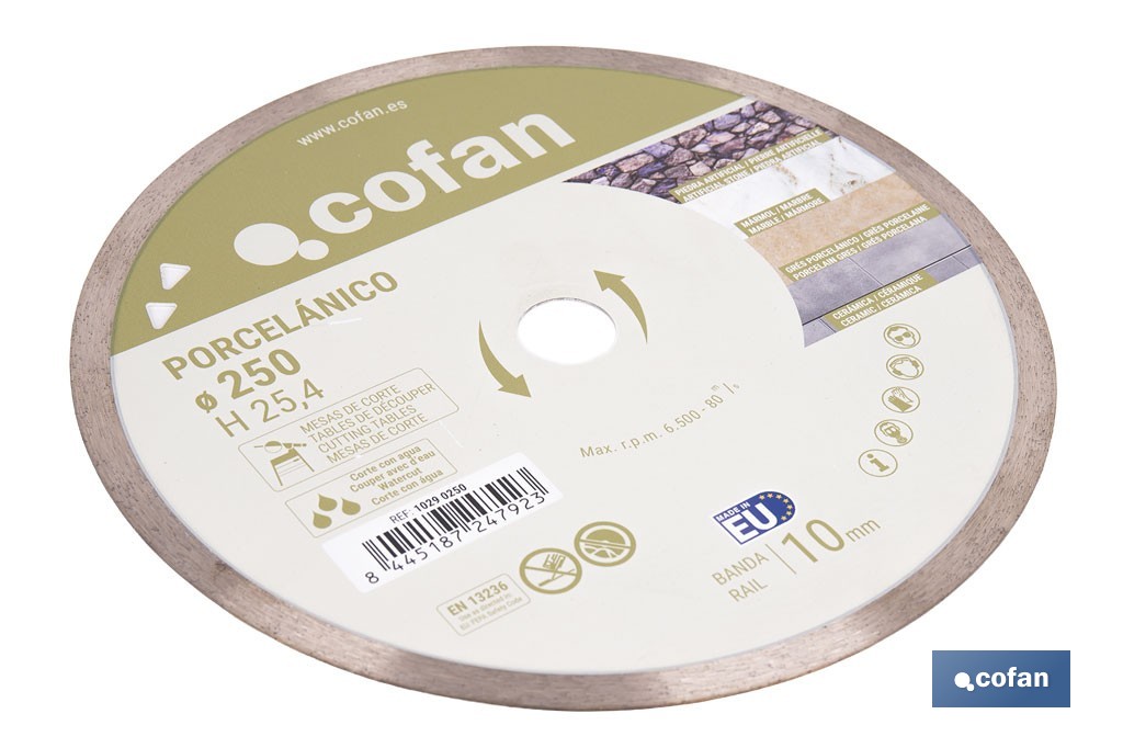 DISQUE DE CARRELAGE MACHINES DE TABLE - Cofan
