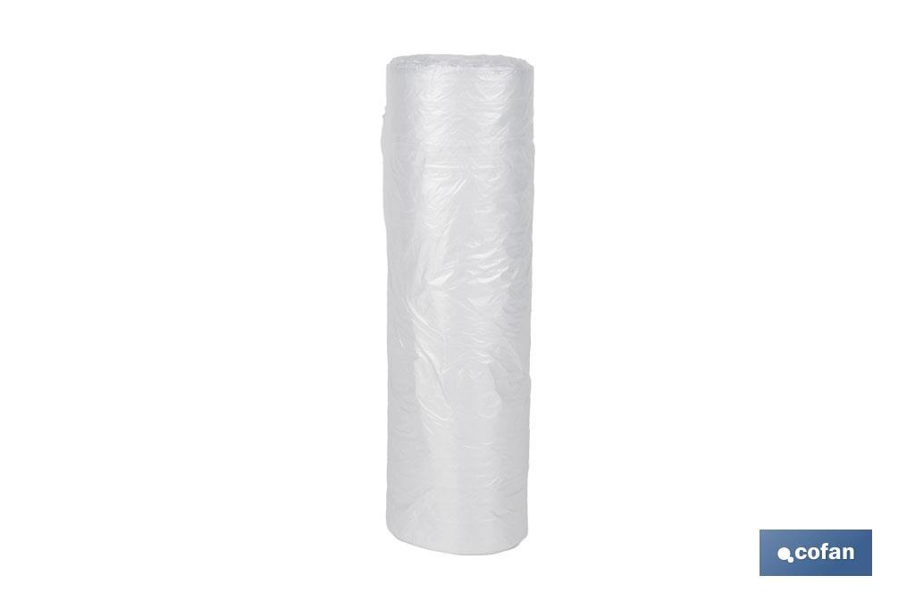 Rollo de polietileno cubretodo | Ideal para proteger de forma rápida y resistente - Cofan