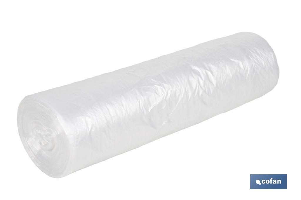 Rollo de polietileno cubretodo | Ideal para proteger de forma rápida y resistente - Cofan