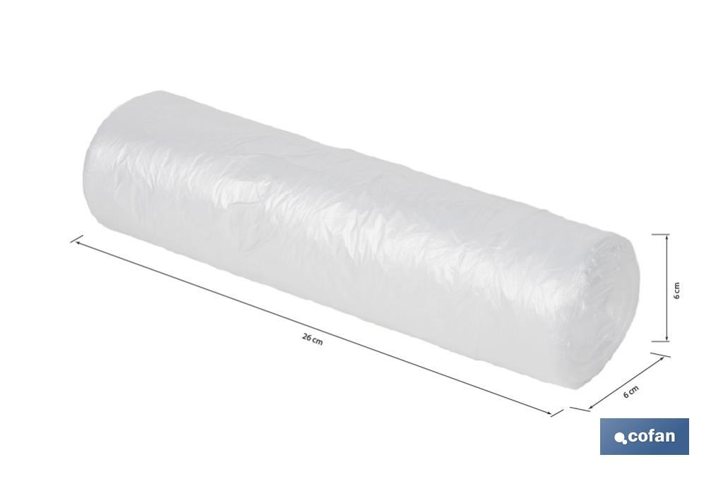 Rollo de polietileno cubretodo | Ideal para proteger de forma rápida y resistente - Cofan