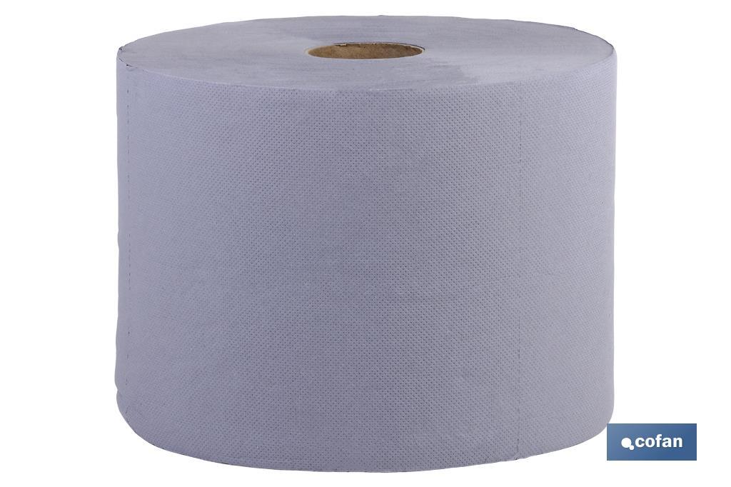 Bobina industrial | Papel ecológico | Pack de 2 Rollos | Peso rollo 3 kilos 250 metros - Cofan