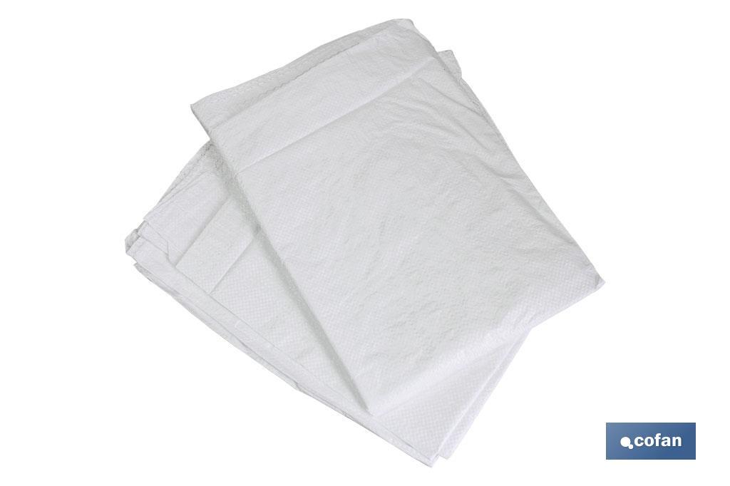 Pack de 10 sacos de Rafia | Modelo Retráctil | Medidas 60 x 100 cm - Cofan