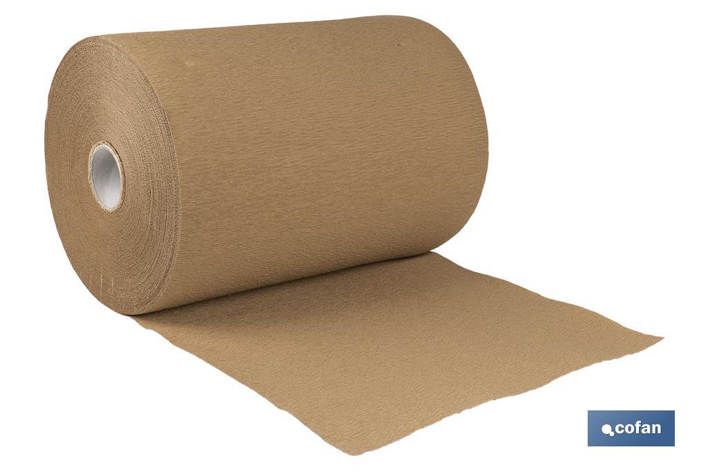 Biodegradable stretch paper roll | Suitable for packaging and palletising | Available in different sizes - Cofan