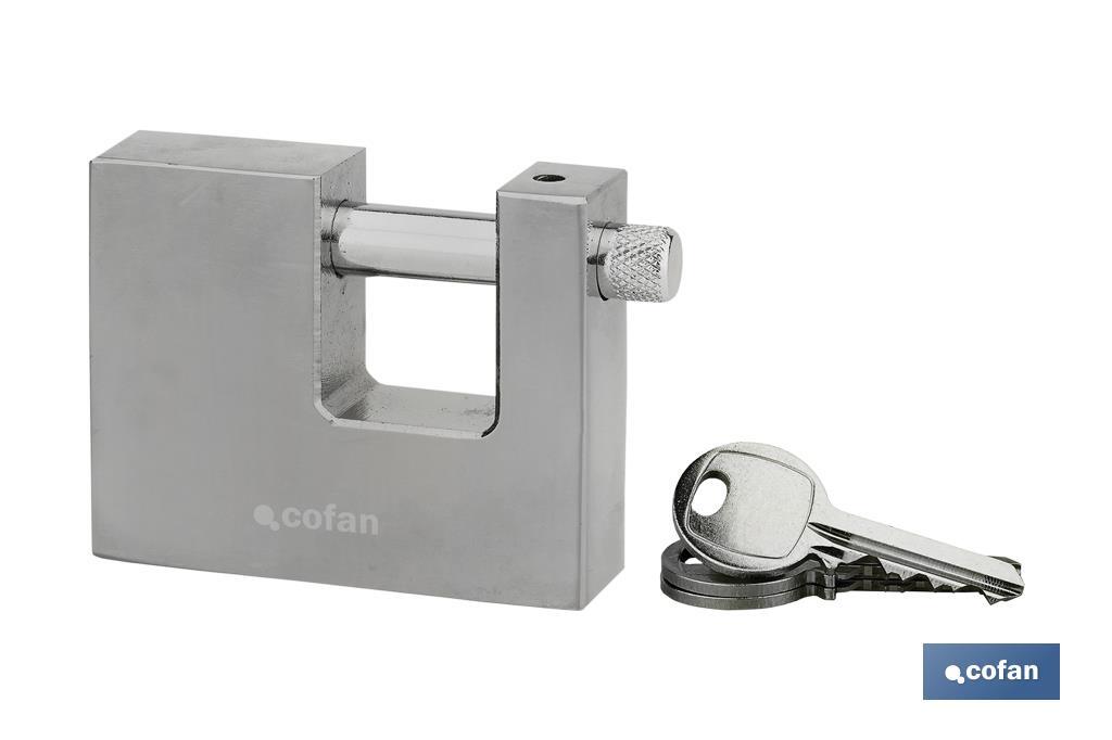 Anti-lever padlock Quality Plus - Cofan