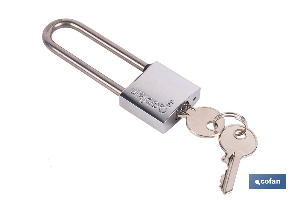 Candado Inoxidable Quality Plus - Cofan