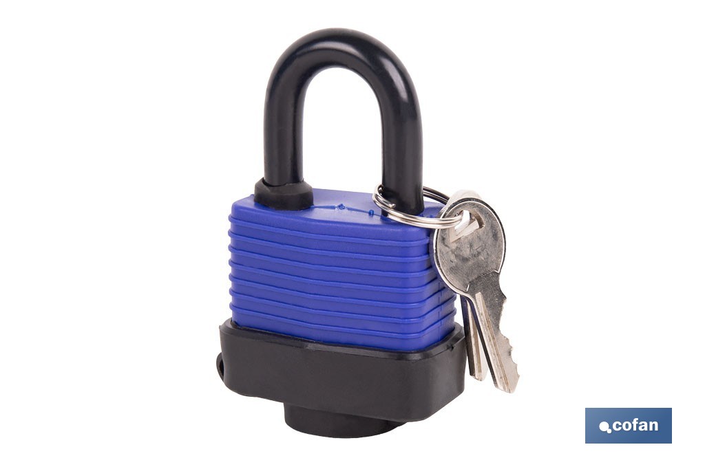 Cadeado laminado anti-humidade Quality Plus - Cofan