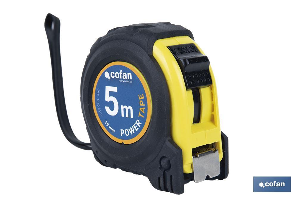 Flexómetro Recubierto de Goma - Cofan