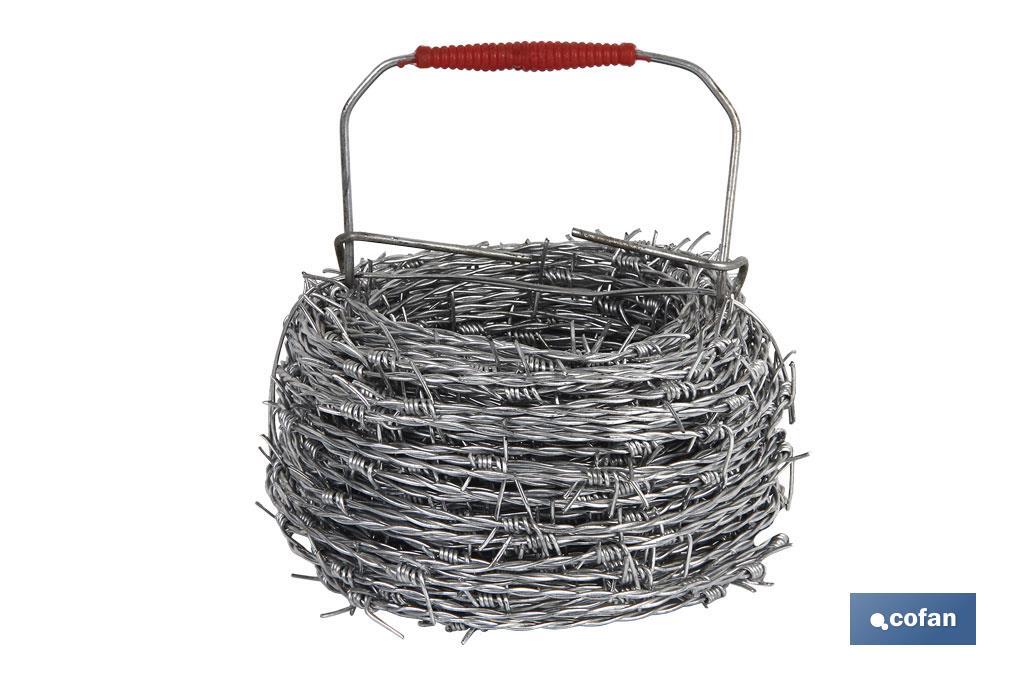 GALVANISED BARBED WIRE - Cofan